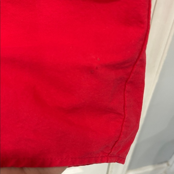 Tuckernuck Pomander Place Cotton Popover Polly Dress in Poppy Red - Medium - Picture 12 of 15